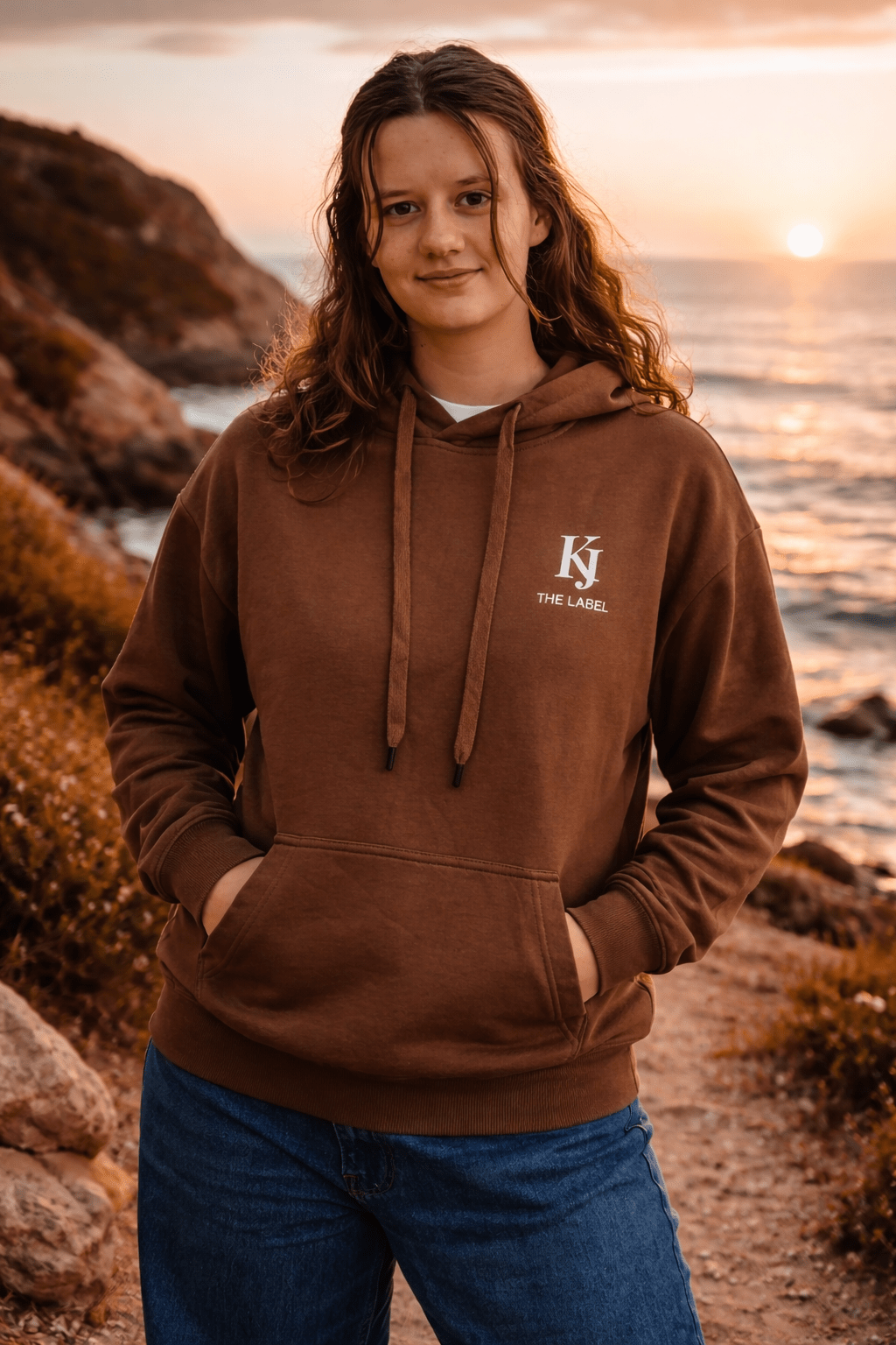 Whale Shark Hoodie - Brown - KJ The Label